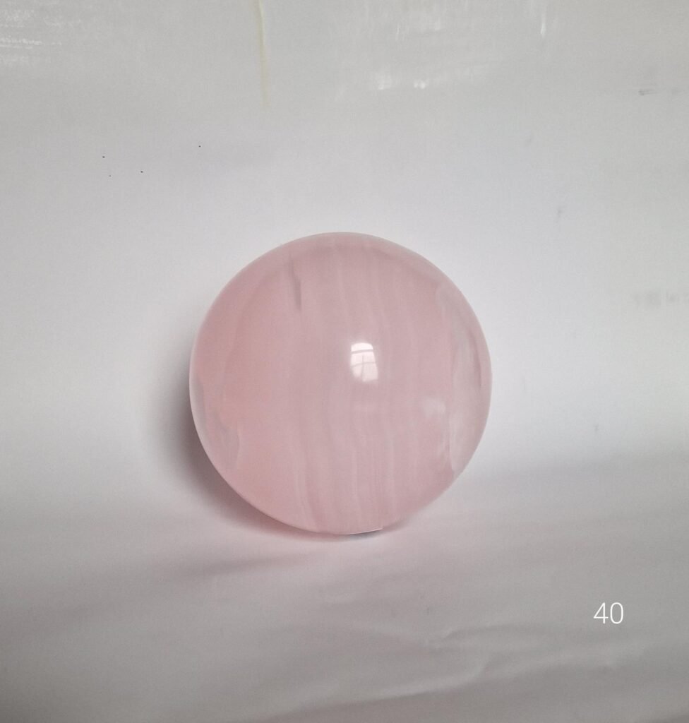 Sphère de Morganite sphère de morganite